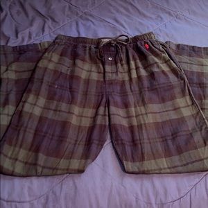 Polo Ralph Lauren Green Plaid Pajamas